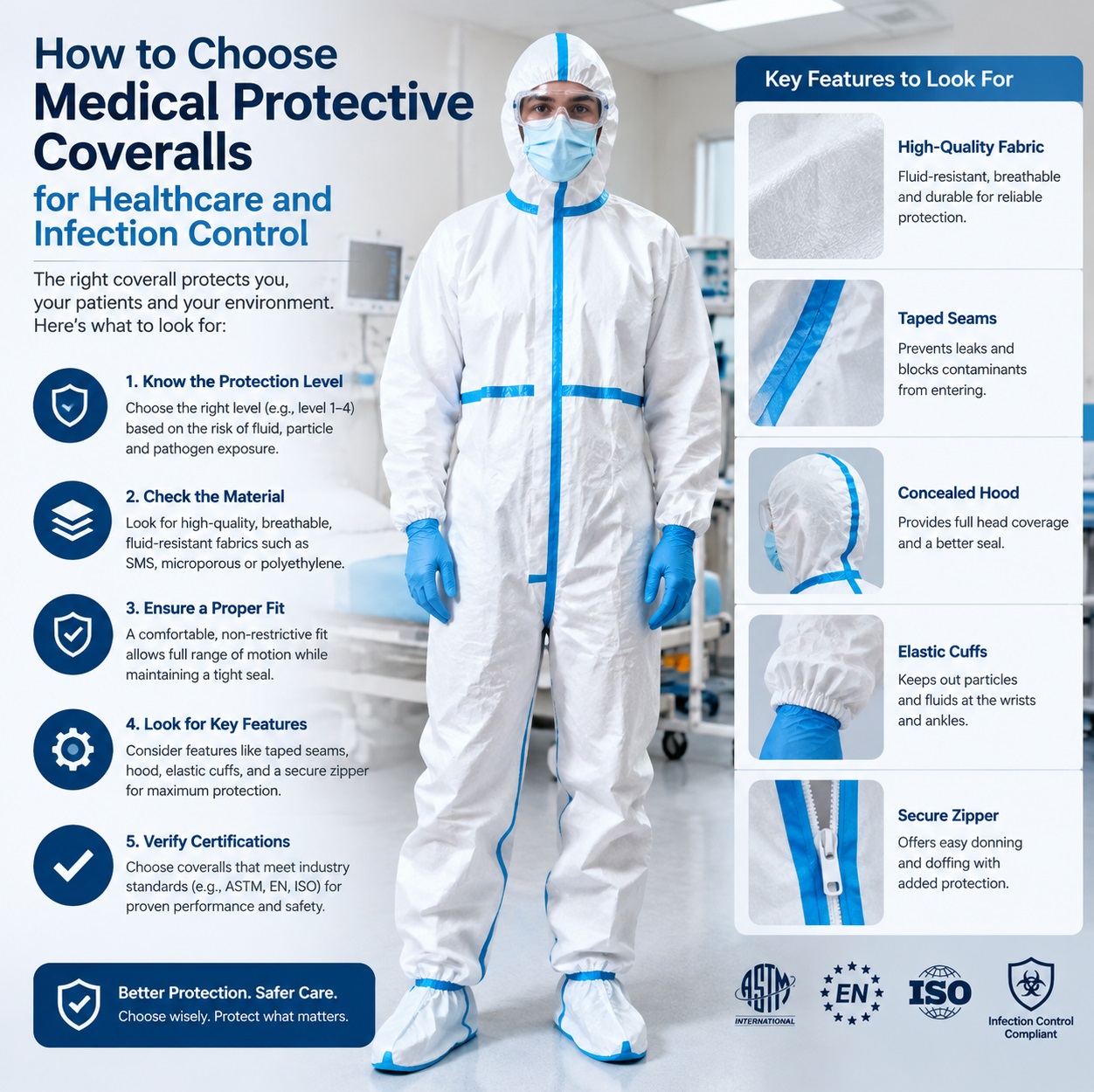 Chemical Protective Coverall